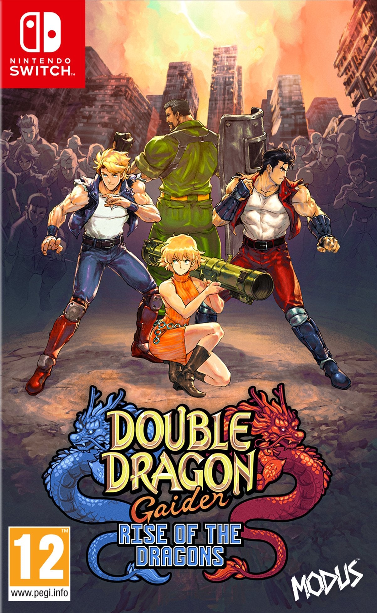 EAN 5016488140584 - Modus Games Double Dragon Gaiden: Rise of the Dragons imagen 2