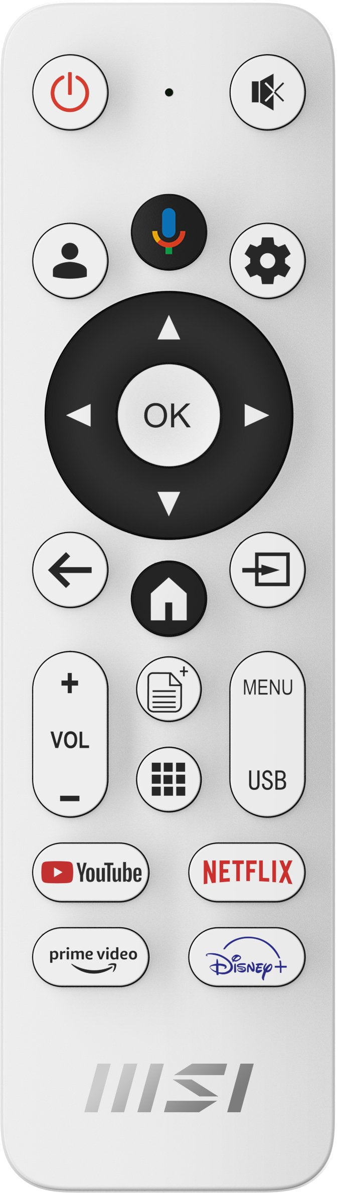 Monitor Msi 27" Modern Md272upswde 3840 X 2160 Pixeles 4k Ultra Hd Blanco