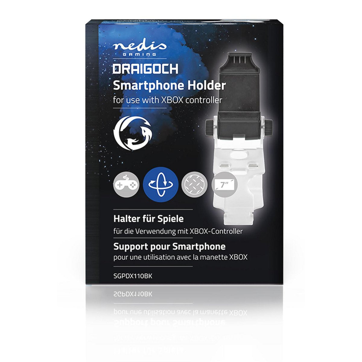 Nedis Soporte Gaming Para Smartphone 5 " 6.5 "