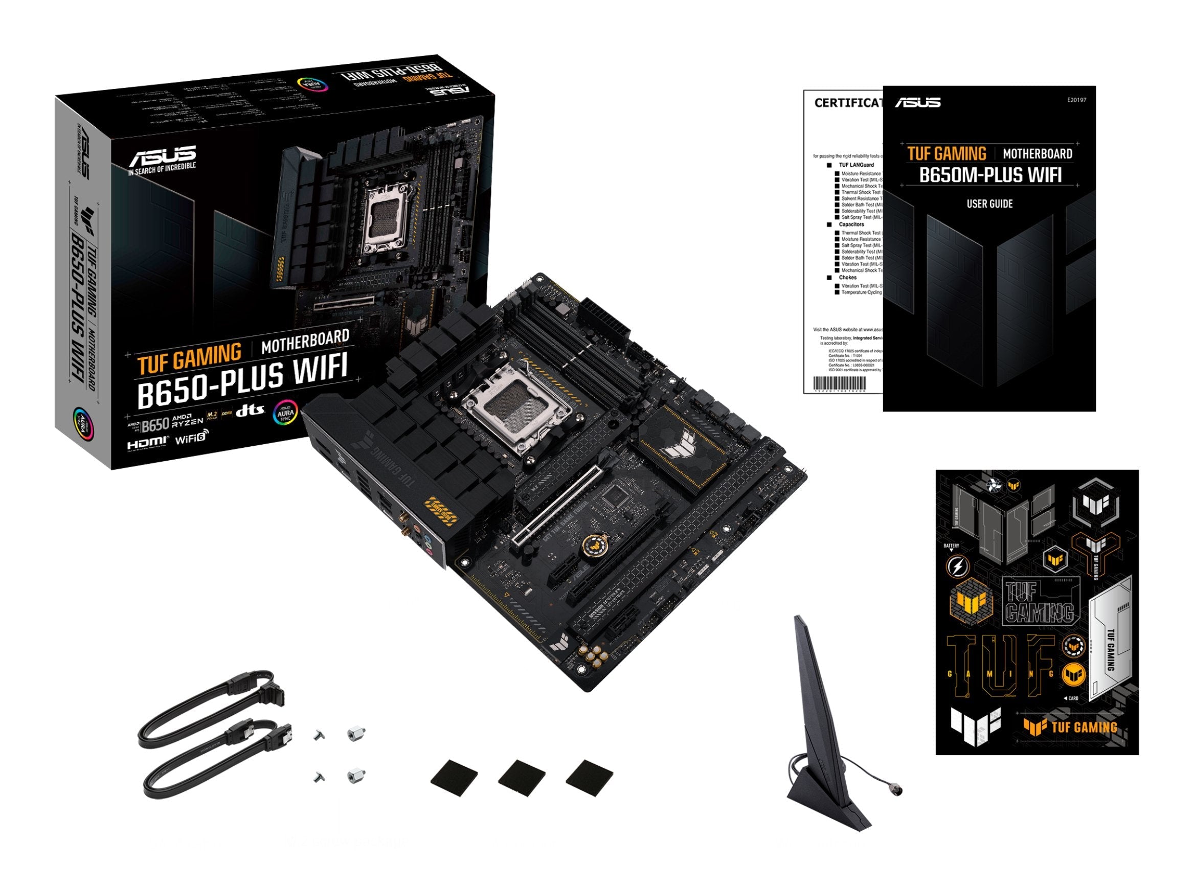 EAN 4711081912651 - ASUS TUF GAMING B650-PLUS WIFI AMD B650 Zócalo AM5 ATX imagen 12