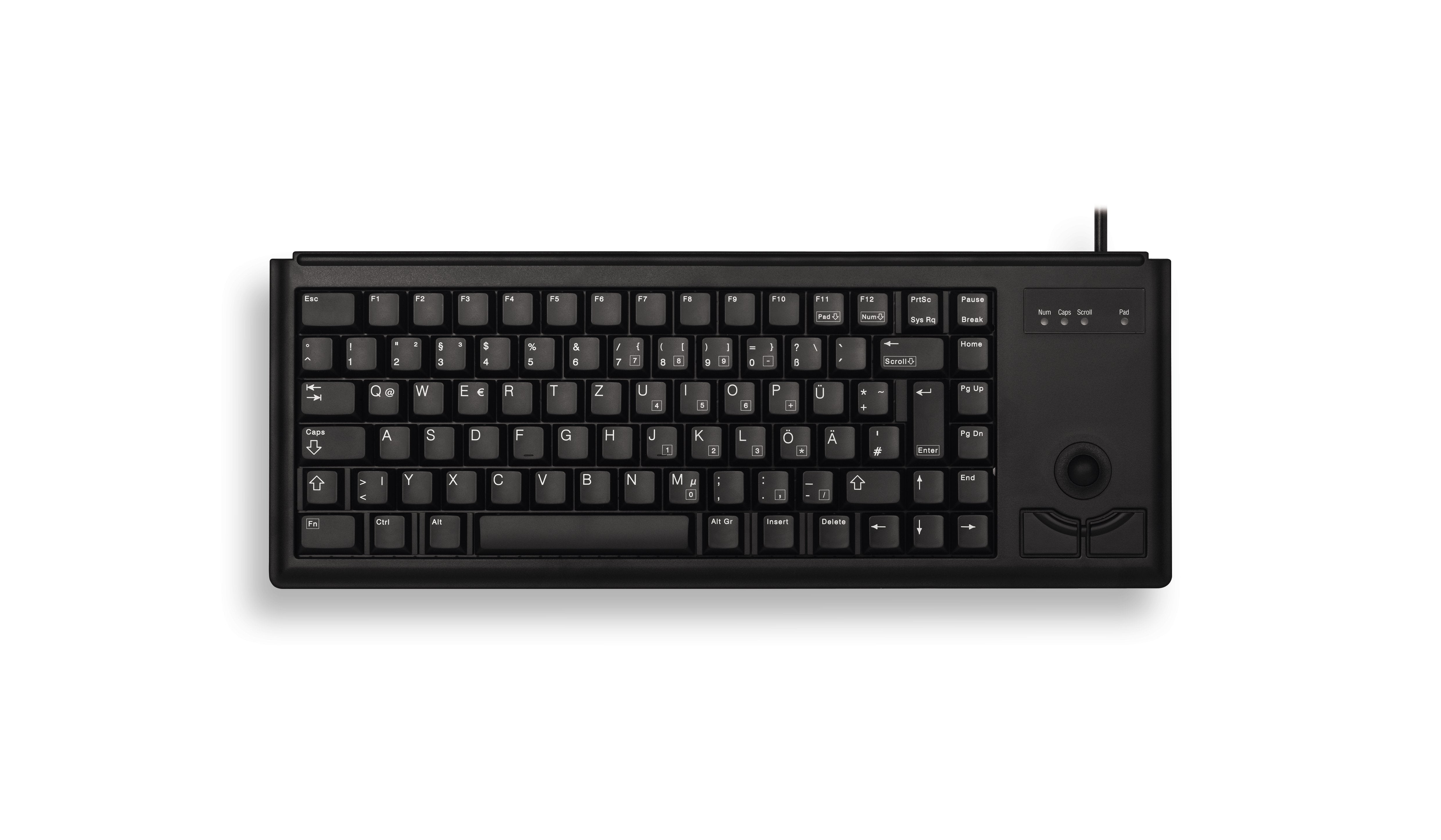EAN 4025112084423 - CHERRY G84-4400 teclado Universal USB QWERTY Nórdico Negro imagen 1