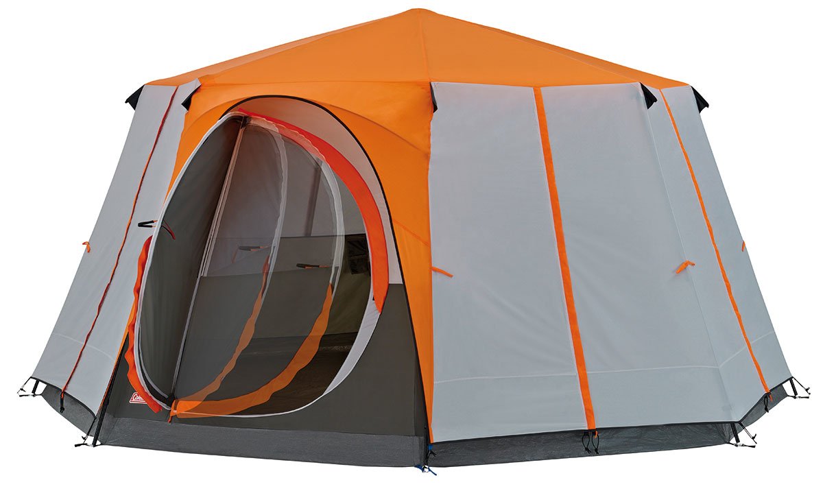 Tienda De Campaña Coleman 2000019550 Octagon 8 Orange Naranja/Gris