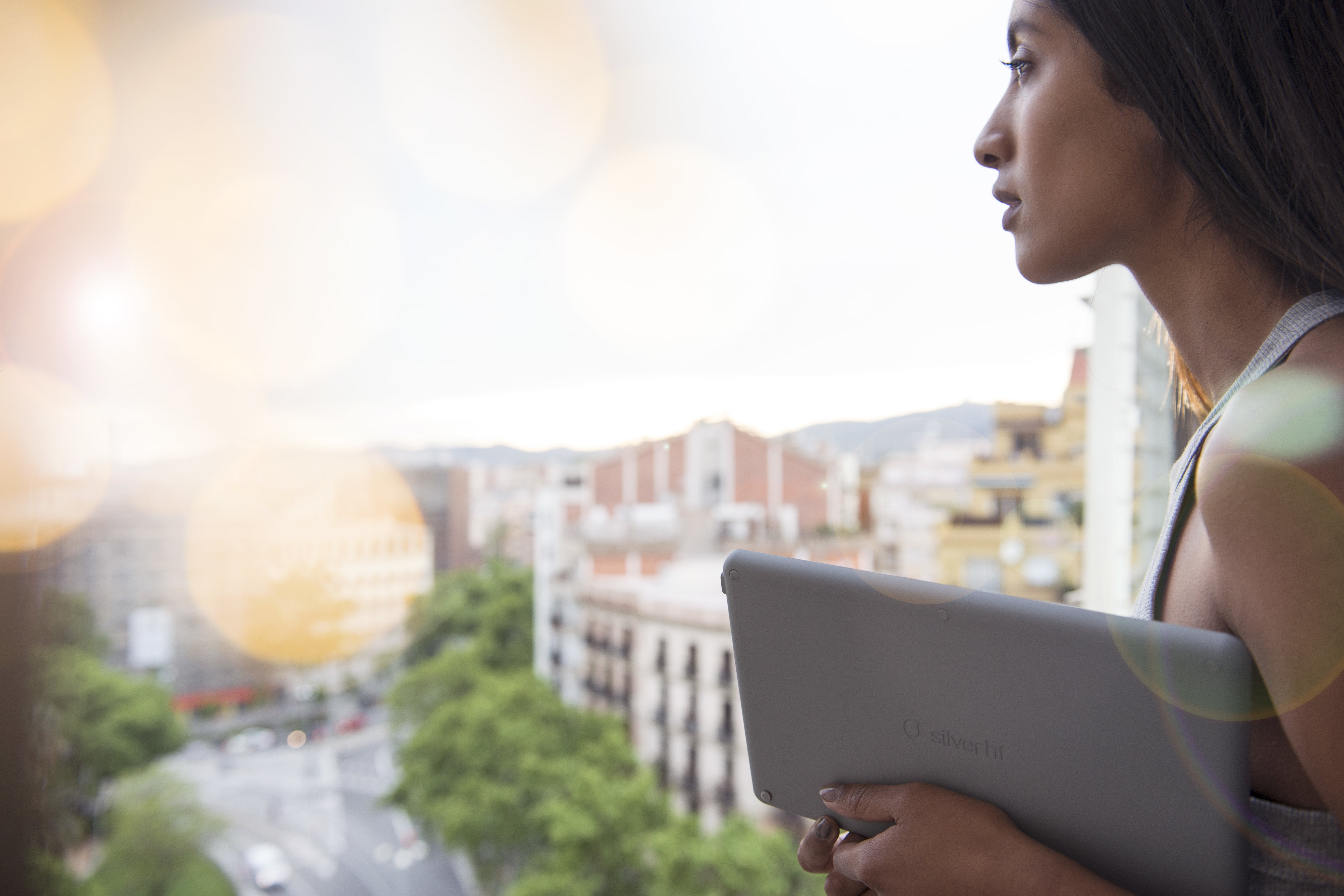 EAN 8420738193683 - SilverHT 111936840199 teclado para móvil Español Bluetooth Negro, Gris imagen 6