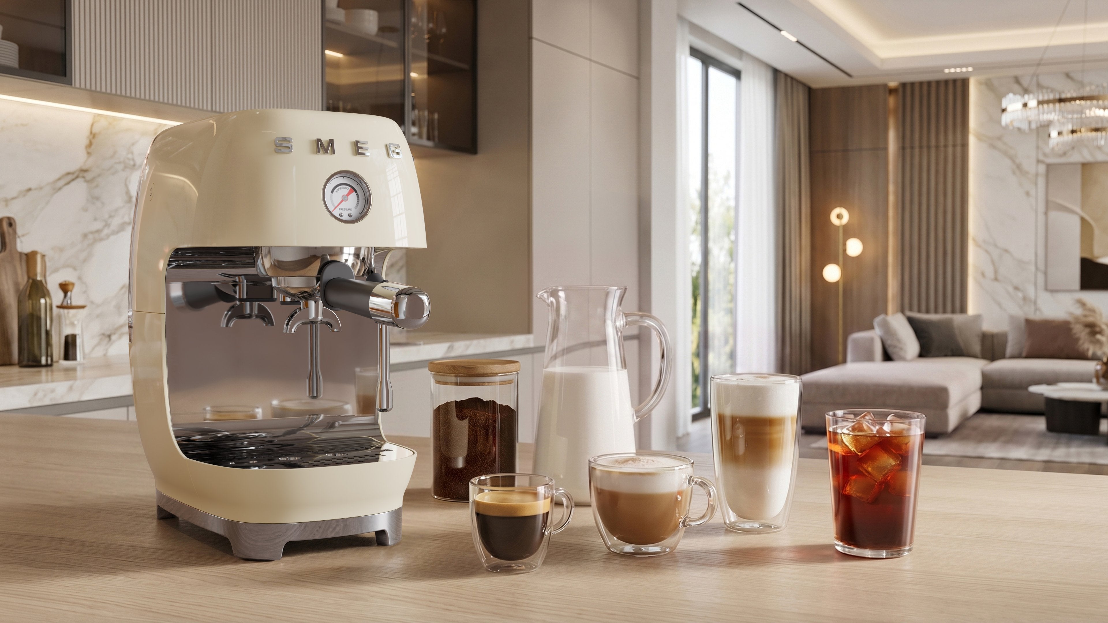 EAN 8017709349417 - Smeg ECF03PBEU cafetera eléctrica Semi-automática Máquina espresso 1,4 L imagen 14