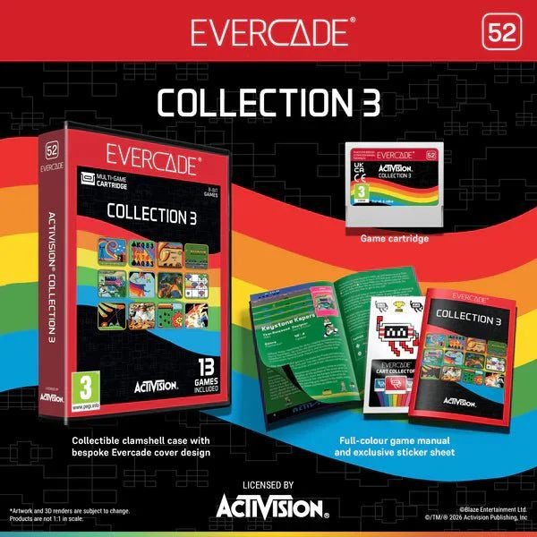 Juego Evercade Activision Collct. 3 - Ret Evercade Retro Evercade