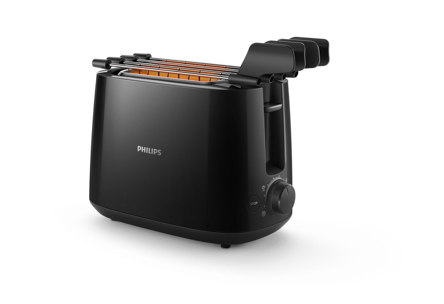 EAN 8710103942214 - Philips Daily Collection HD2583/90 tostadora 8 8 rebanada(s) 600 W Negro imagen 1