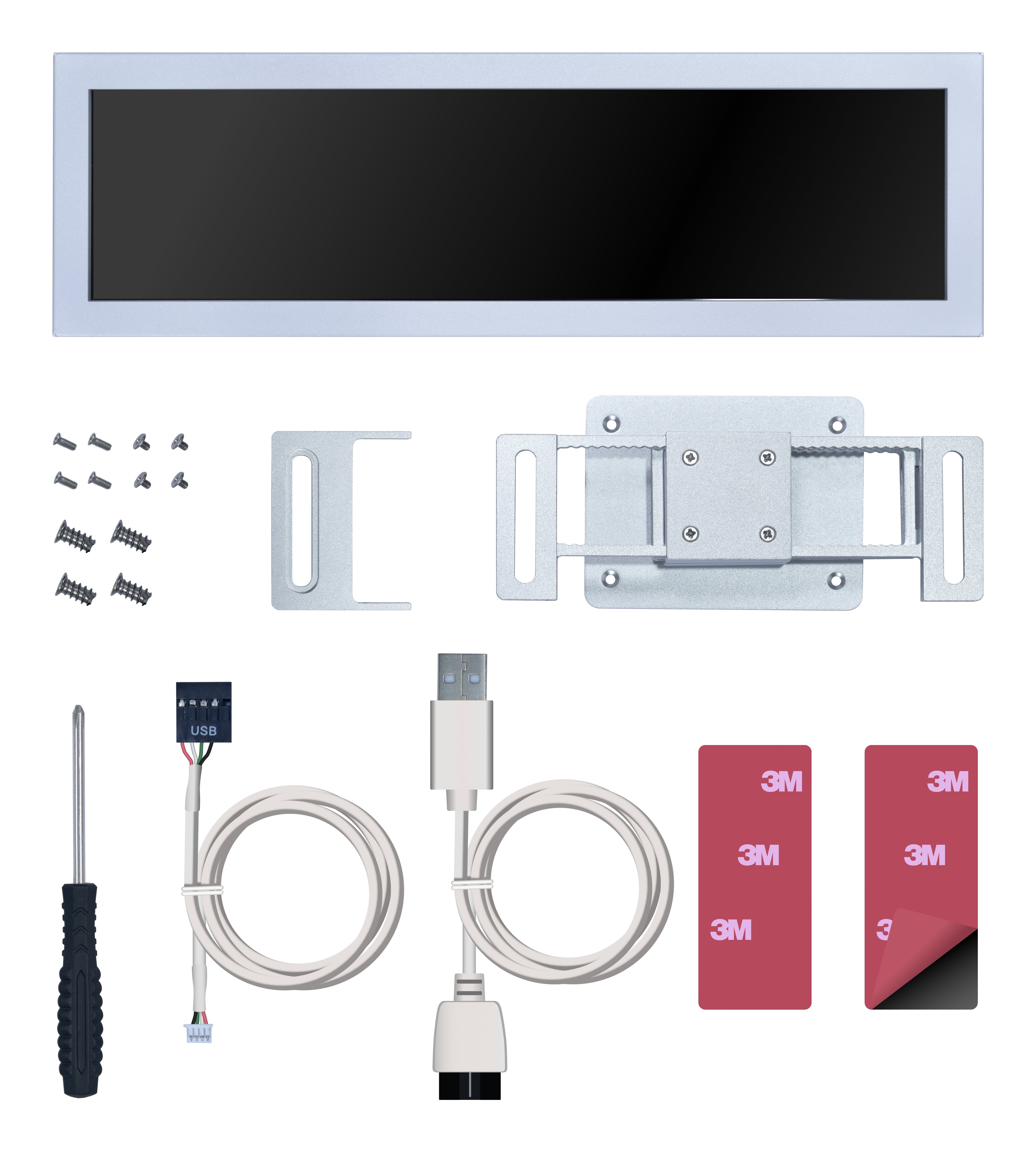 Lcd Lian Li Universal Screen 8.8 White