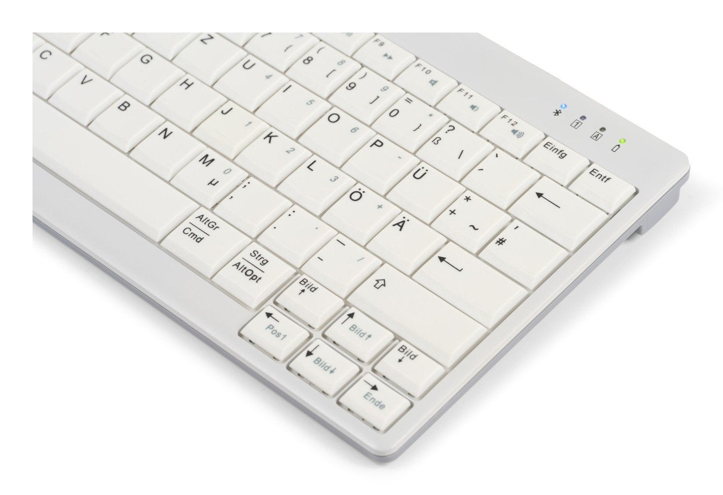 EAN 8719274677444 - BakkerElkhuizen UltraBoard 950 V2 teclado Hogar USB + Bluetooth QWERTZ Alemán Gris Oscuro, Gris claro imagen 5