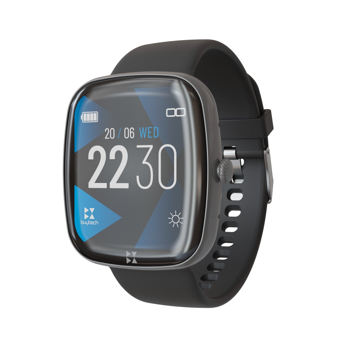 Smartwatch Techmade Buytech By Gamma Cint. Silicone 1.89" Black