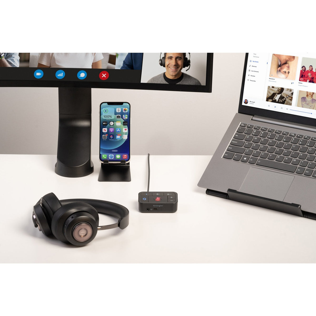 Kensington Space-Saving Single Monitor Arm