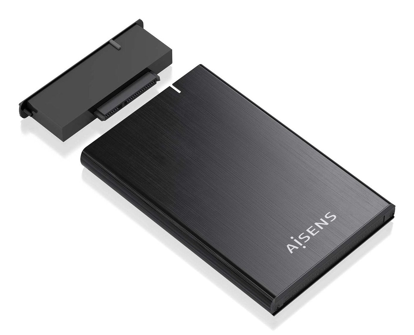 Aisens Caja Externa 2,5&Quot; Ase-2528b 9.5mm Sata A Usb 3.0/Usb3.1 Gen1, Negra