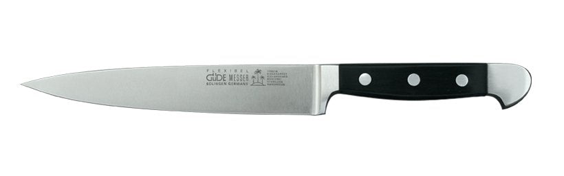 Cuchillo De Trinchar Gde Alpha Pom Negro 18 Cm 1765/18