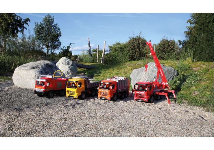 EAN 4006942831302 - Lena GIGA TRUCKS Fire Crane truck Arocs imagen 4