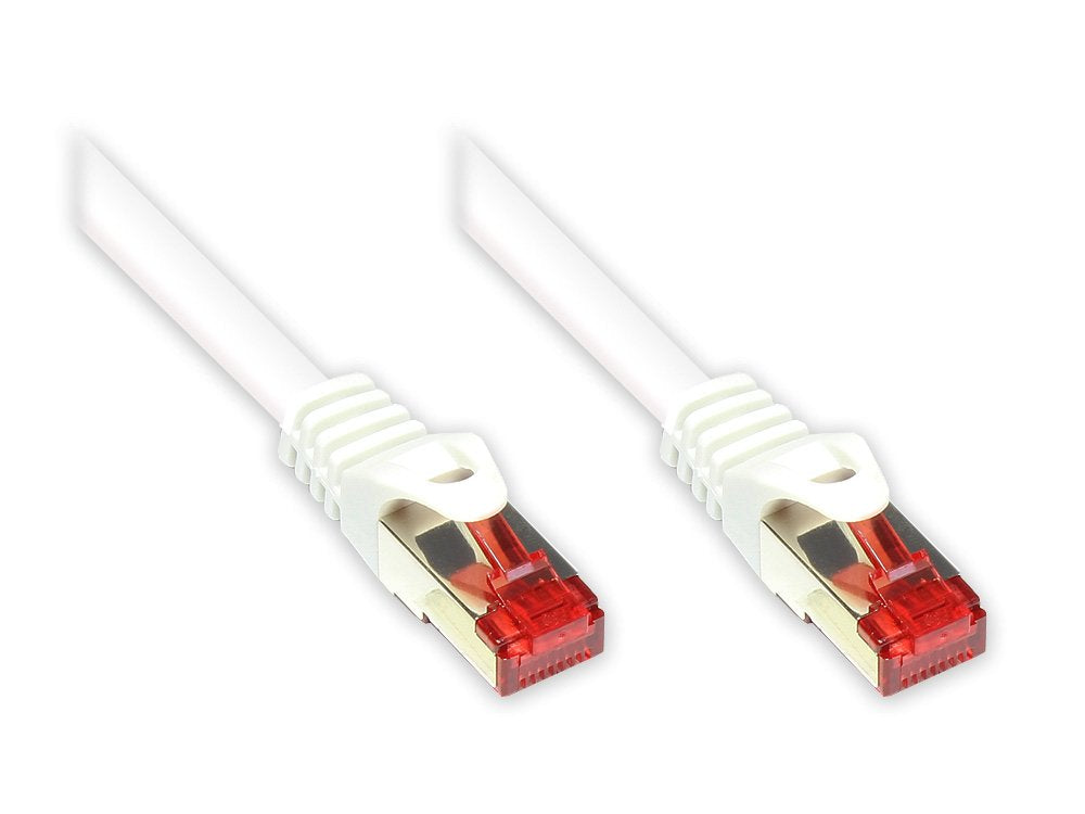EAN 4014619172153 - Alcasa 50m Cat6 cable de red Blanco S/FTP (S-STP) imagen 1