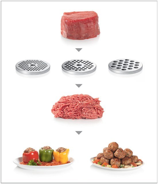 Bosch Mfw68660 Picadora 800 W Negro