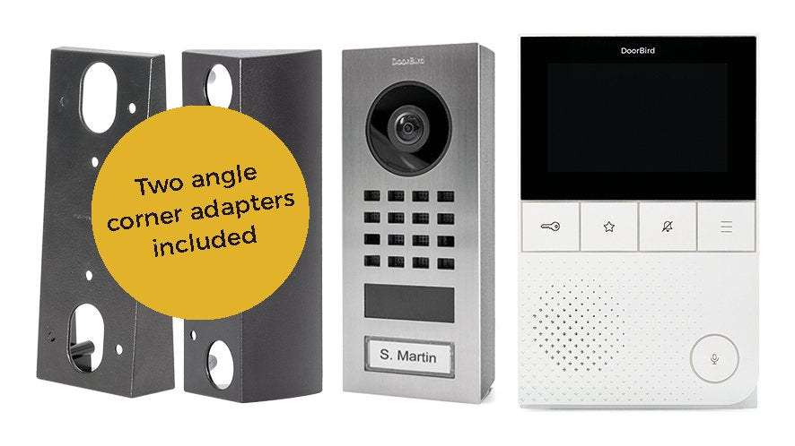 Doorbird D11 Home-Set, 10,2 Cm (4"), Ips, 800 X 480 Pixel, 1080p, Ultraweit, 200°