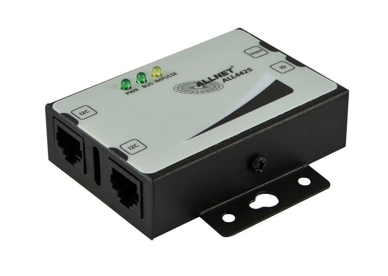 Allnet All4425 Contador De Contacto S0 Con Carcasa, Negro