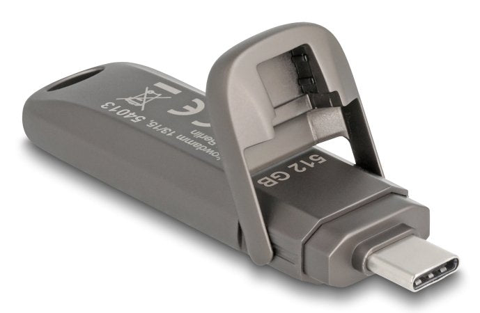 Stick Delock Usb 20 Gbps Usb-C Speicherstick 512gb Lesegeschwindigkeit 1980mb S - Metallgehuse