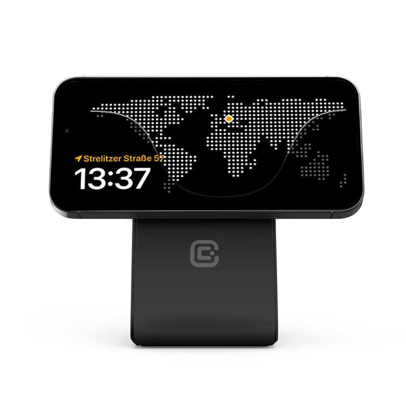 EAN 5904310703529 - Crong CRG-MSPS-BLK cargador de dispositivo móvil Reloj inteligente Negro Lightning, USB Cargador inalámbr imagen 3