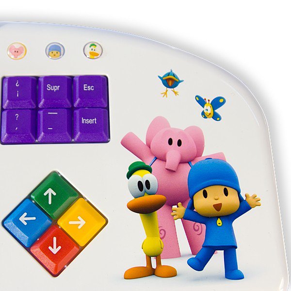 Teclado Pocoyo Usb + Raton + Alfombrilla Kit Compl.