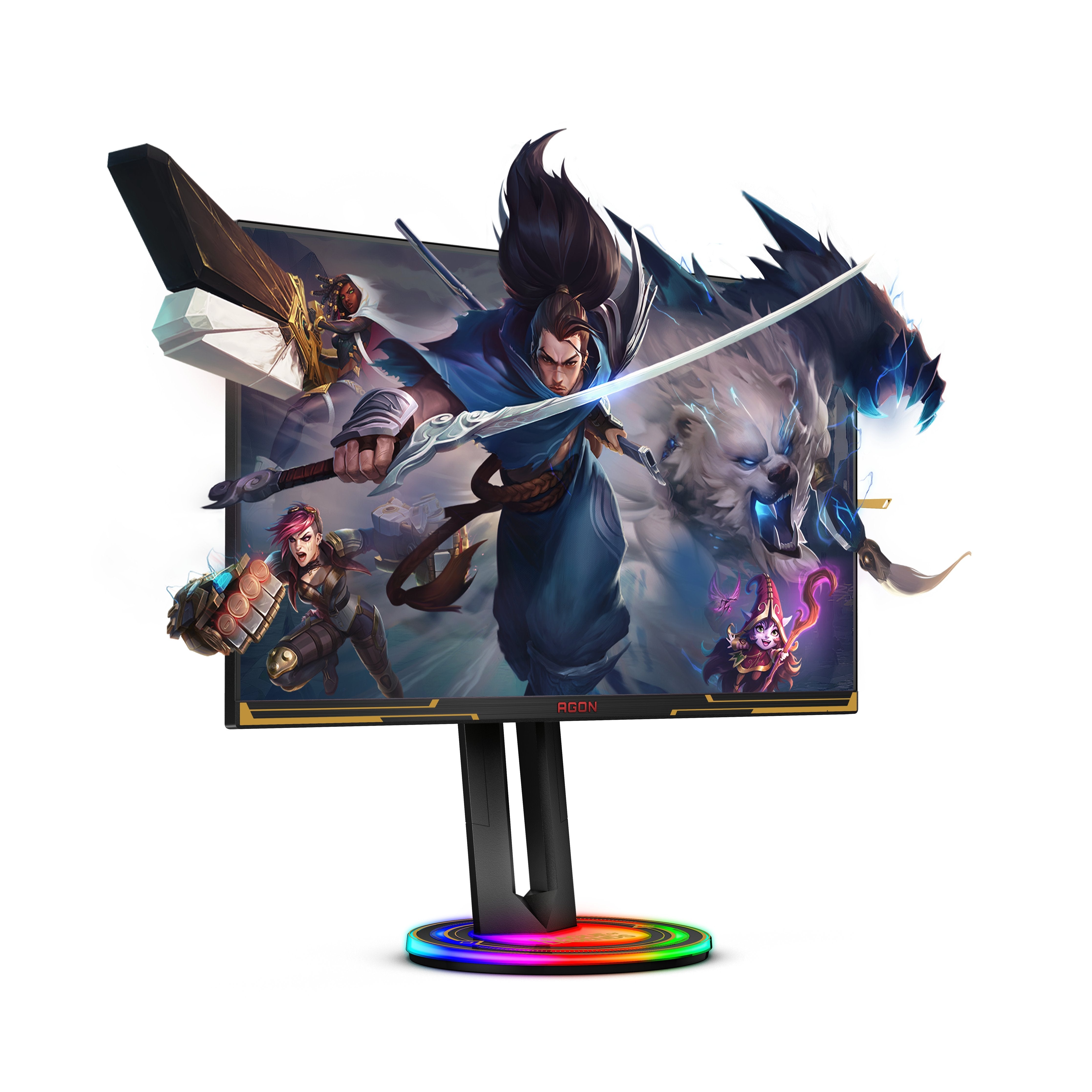 Monitor Aoc Agon Ag275qxl Led Display 27" 2560 X 1440 Pixeles Quad Hd Negro, Oro, Monitor De Gaming Negro, 68,6 Cm (27"), 2560 X 1440 Pixeles, Quad Hd, Led, 1 Ms, Negro, Oro