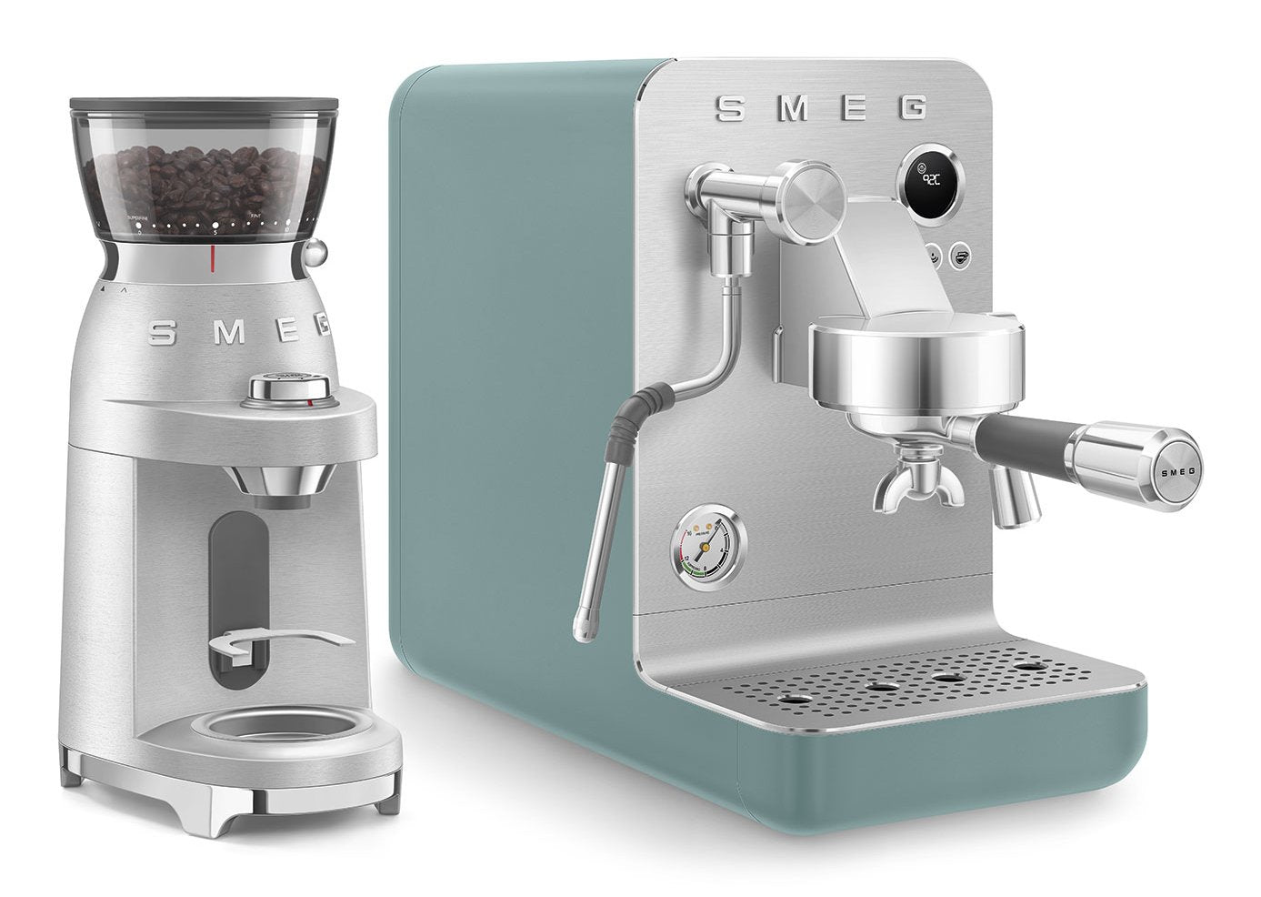 EAN 8017709346973 - Smeg EMC02EGMEU cafetera eléctrica Manual Máquina espresso 1,7 L imagen 24