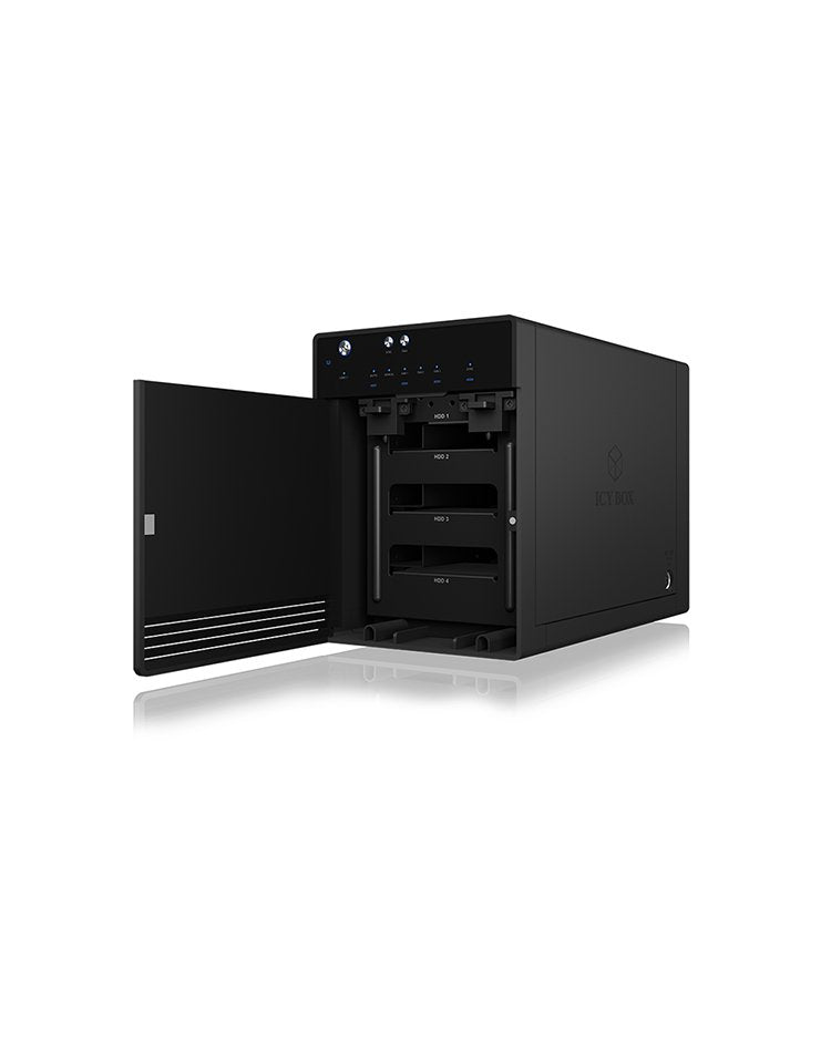 Carcasa Icy Box Ib-3740-C31 De Disco Duro/Ssd Negro 2.5/3.5", Caja De Unidades Negro, Carcasa De Disco Duro/Ssd, 2.5/3.5", Sata, Serial Ata Ii, Serial Ata Iii, 10 Gbit/S, Conexión Usb, Negro