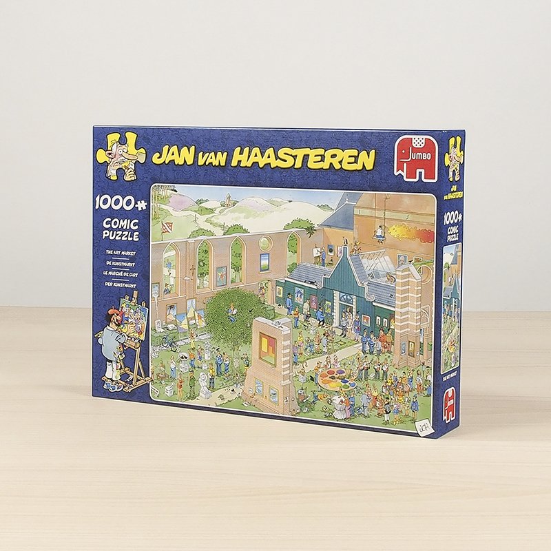 Jan Van Haasteren The Art Market 1000 Pcs Puzzle 1000 Pieza(S) Cómics