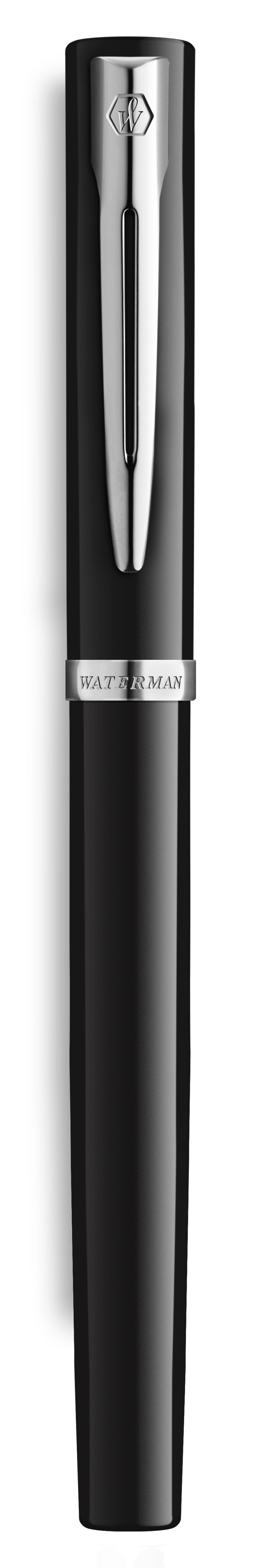 Waterman Füllfederhalter Impression Negroer Lack Ct M Azul Caja De Regalo