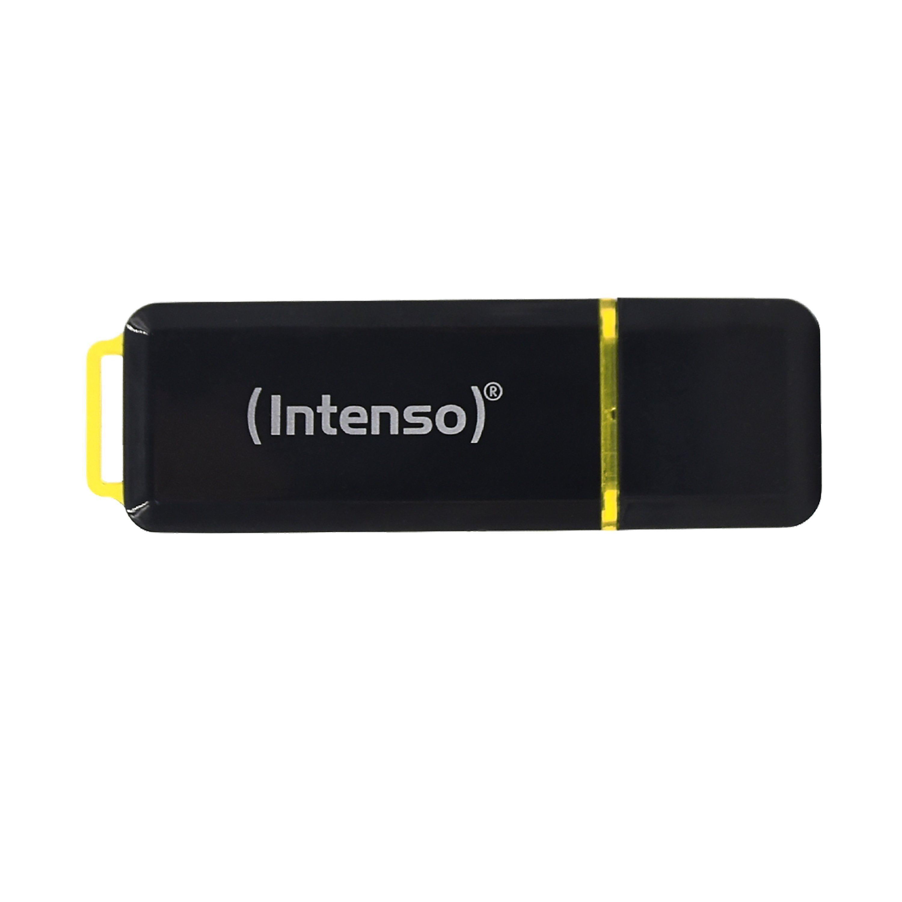 EAN 4034303030408 - Intenso High Speed Line unidad flash USB 256 GB USB tipo A 3.2 Gen 1 (3.1 Gen 1) Negro, Amarillo imagen 1