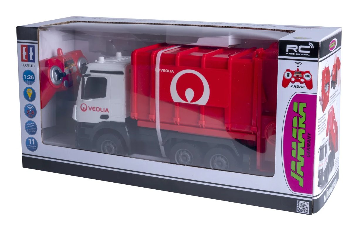 Jamara Mercedes-Benz Müllwagen 1:26 2,4ghz 6+