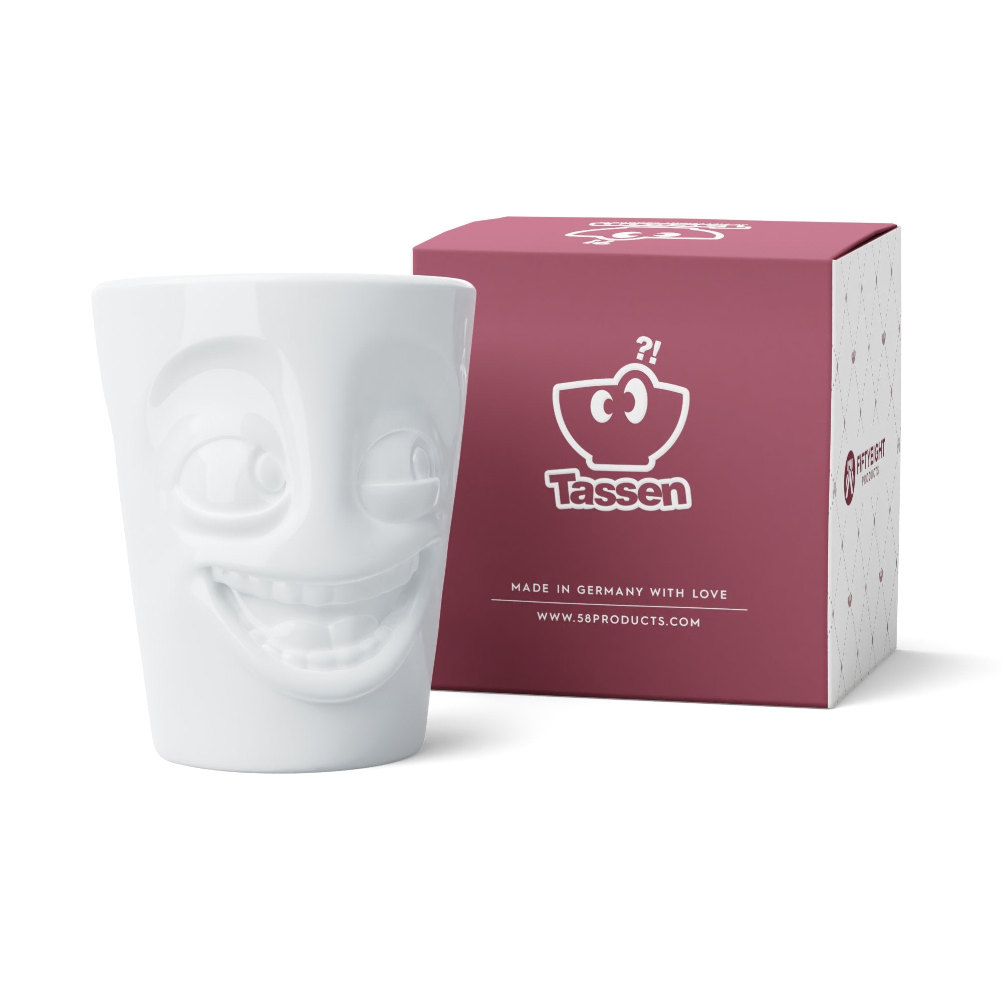 Fiftyeight Henkelbecher 350ml - Witzig Blanco
