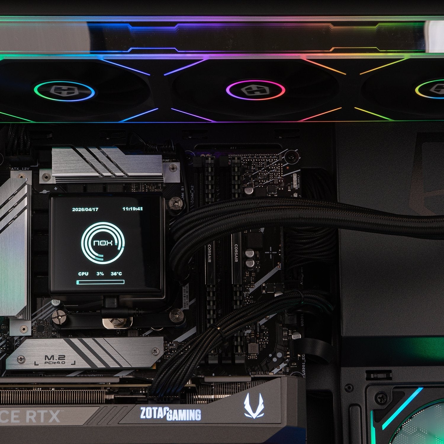 Caja Gaming Semitorre Nox Hummer Anvil