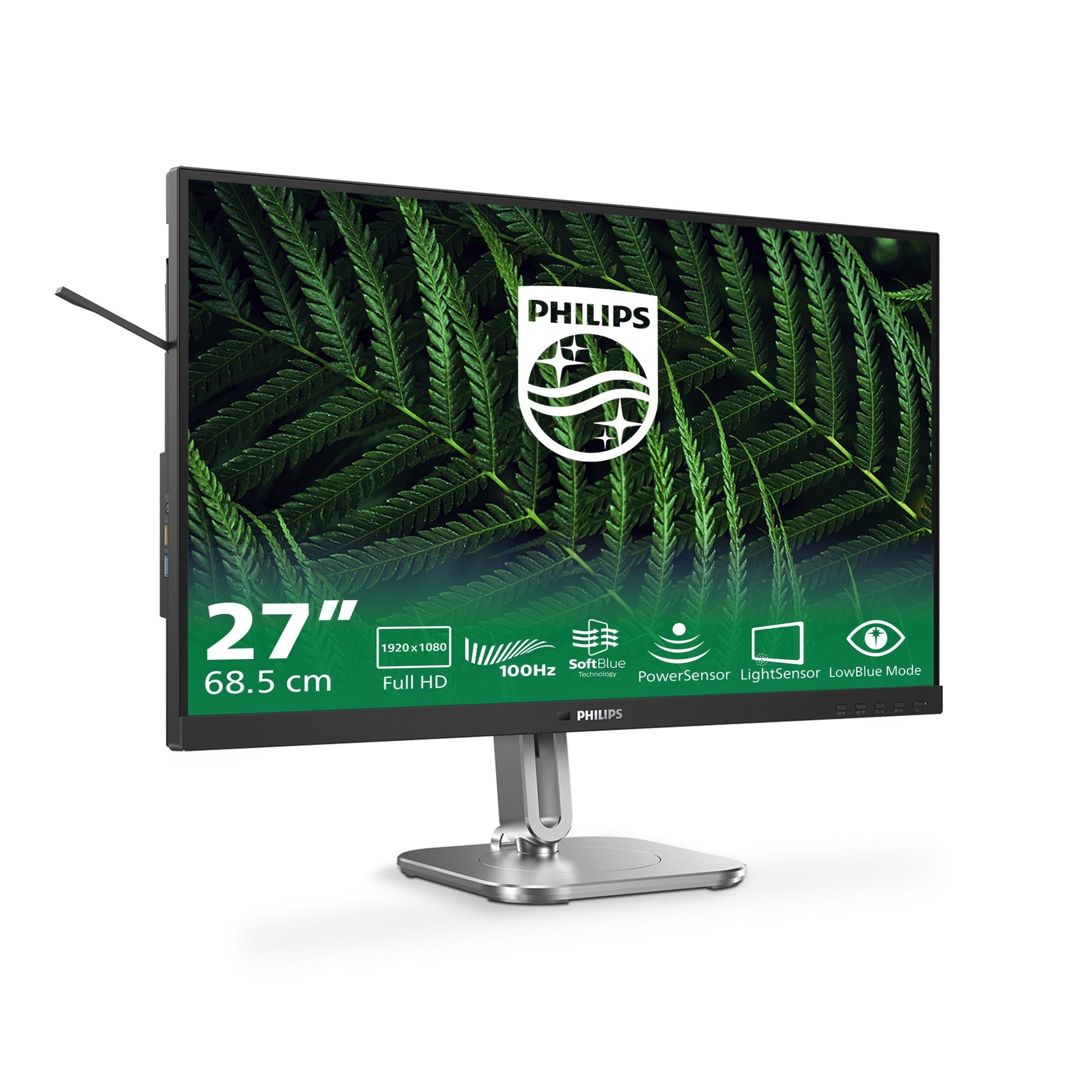 Monitor Philips 27b2g5200 00 27" Fhd Led 16:9 Ips 75hz D-Sub Hdmi 1.4 Dp 1.2