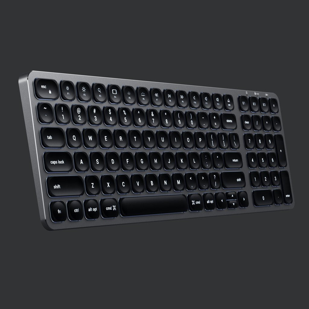 EAN 879961008673 - Satechi ST-ACBKM-DE teclado Hogar Bluetooth QWERTZ Alemán Negro, Gris imagen 3