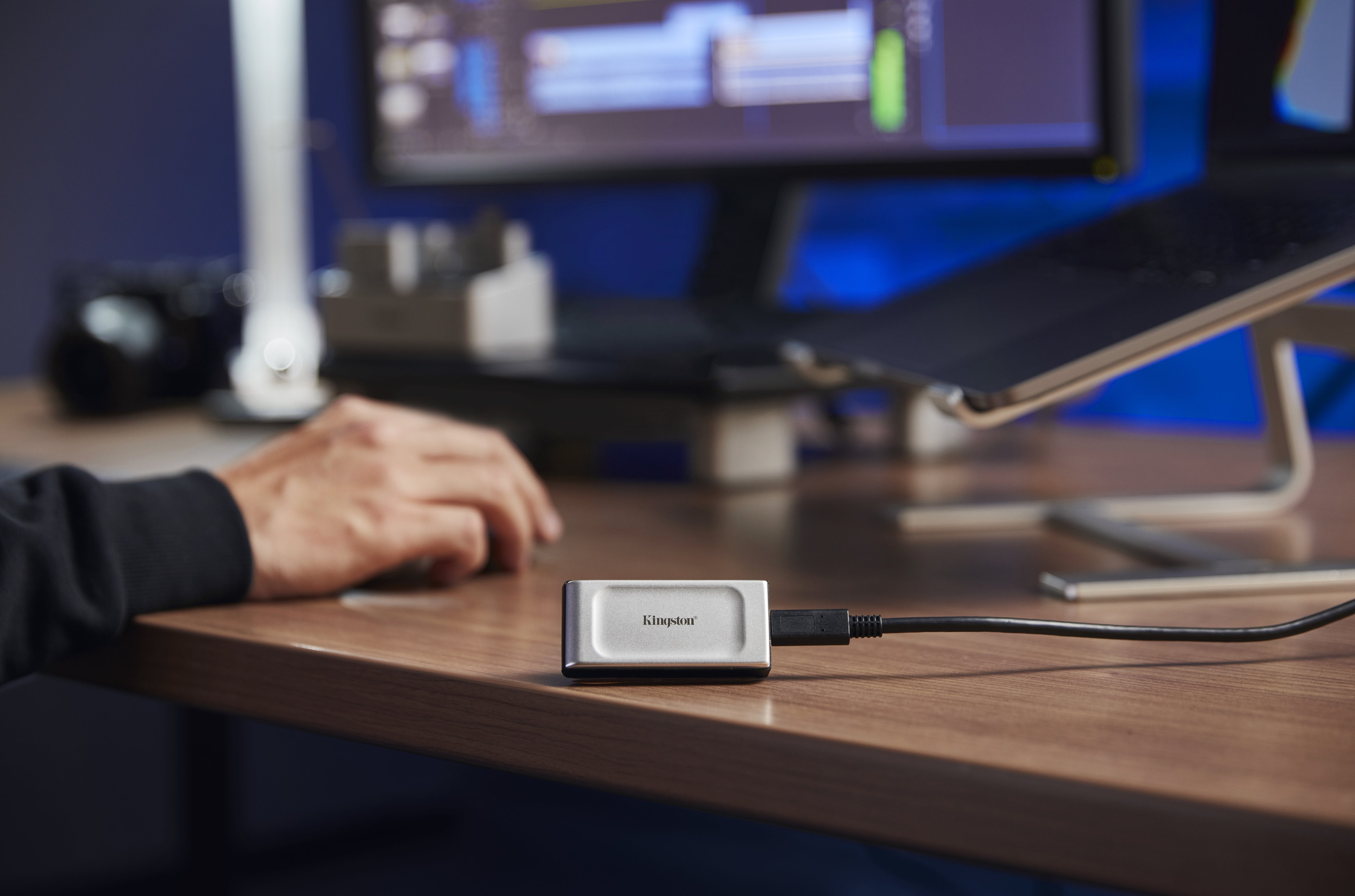 EAN 0740617321357 - Kingston Technology XS2000 500 GB USB Tipo C 3.2 Gen 2 (3.1 Gen 2) Negro, Plata imagen 8