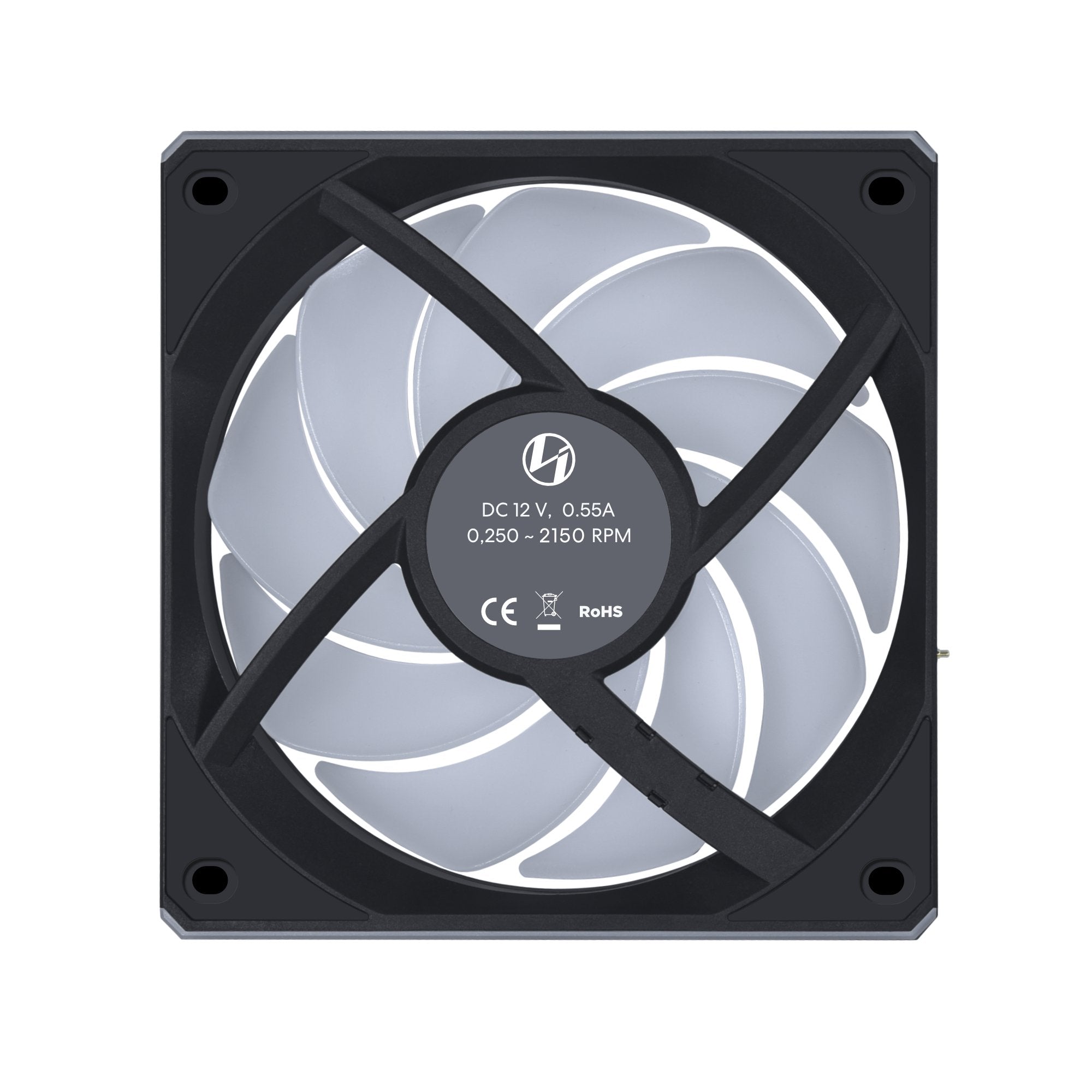 Ventilador Pc 120x120 Lian Li Uni Fan Cl Black 3ud Argb