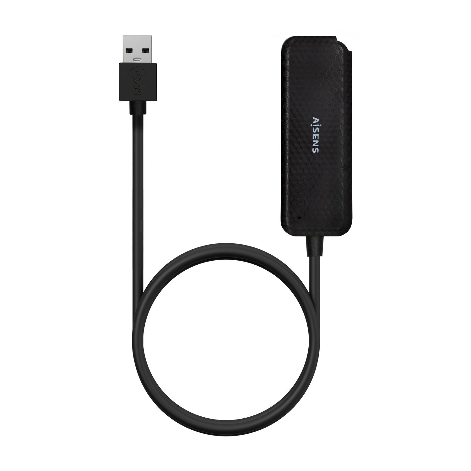 Aisens Hub Usb 3.0 - Tipo A/M-4x Tipo A/H - 60cm - Negro