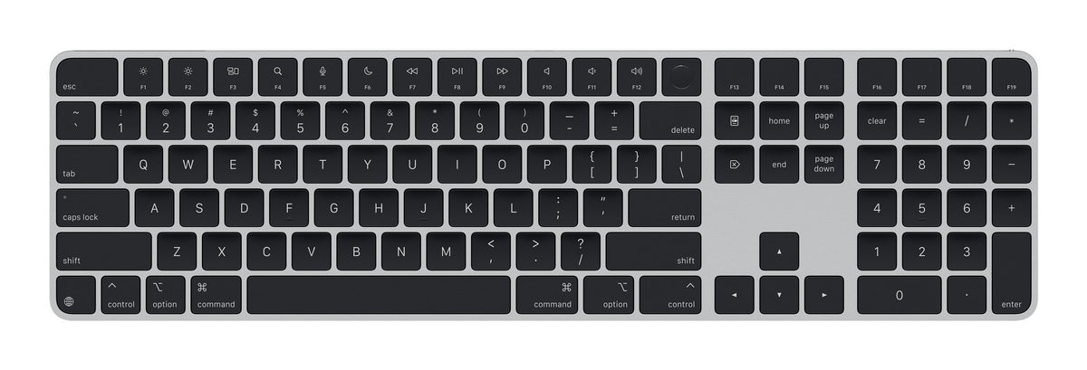EAN 195949655609 - Apple Magic teclado Universal USB + Bluetooth QWERTY Inglés de EE. UU. Negro imagen 1