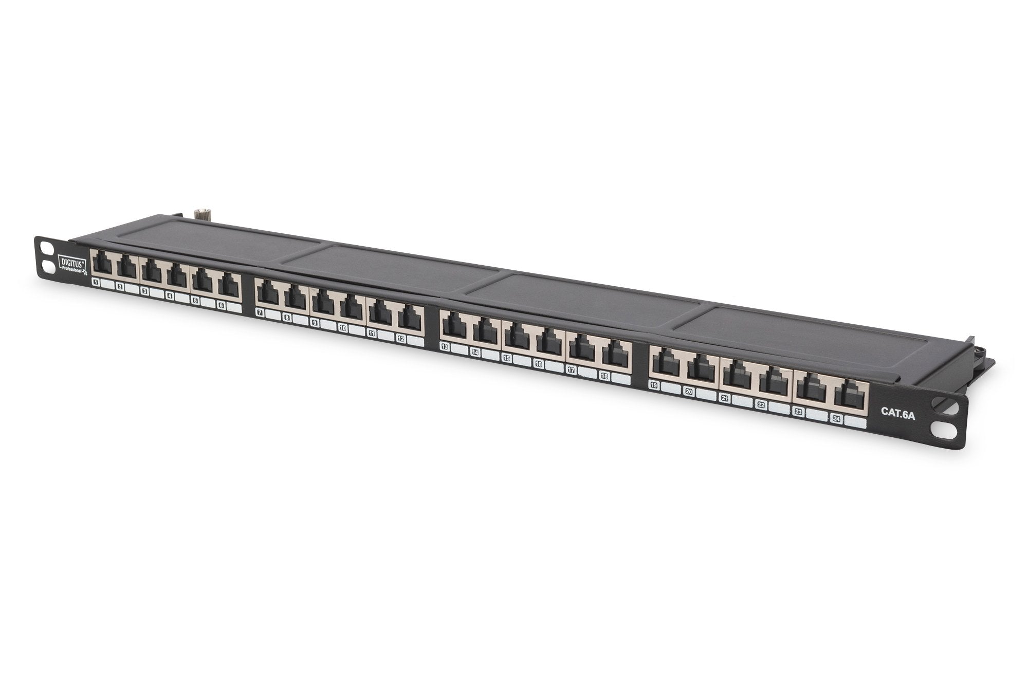 Digitus Panel De Parcheo 24 Puertos Cat6 Clase E Apantallado