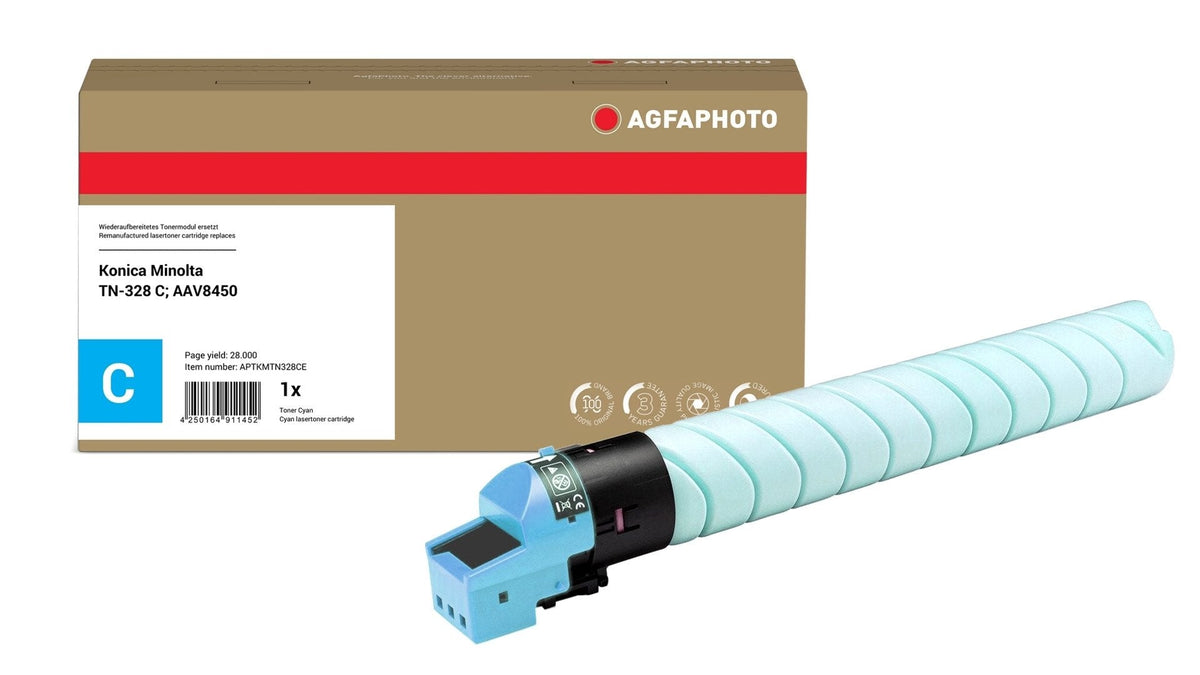 Agfa Photo Tóner Cian Aptkmtn328ce 28000 Copias