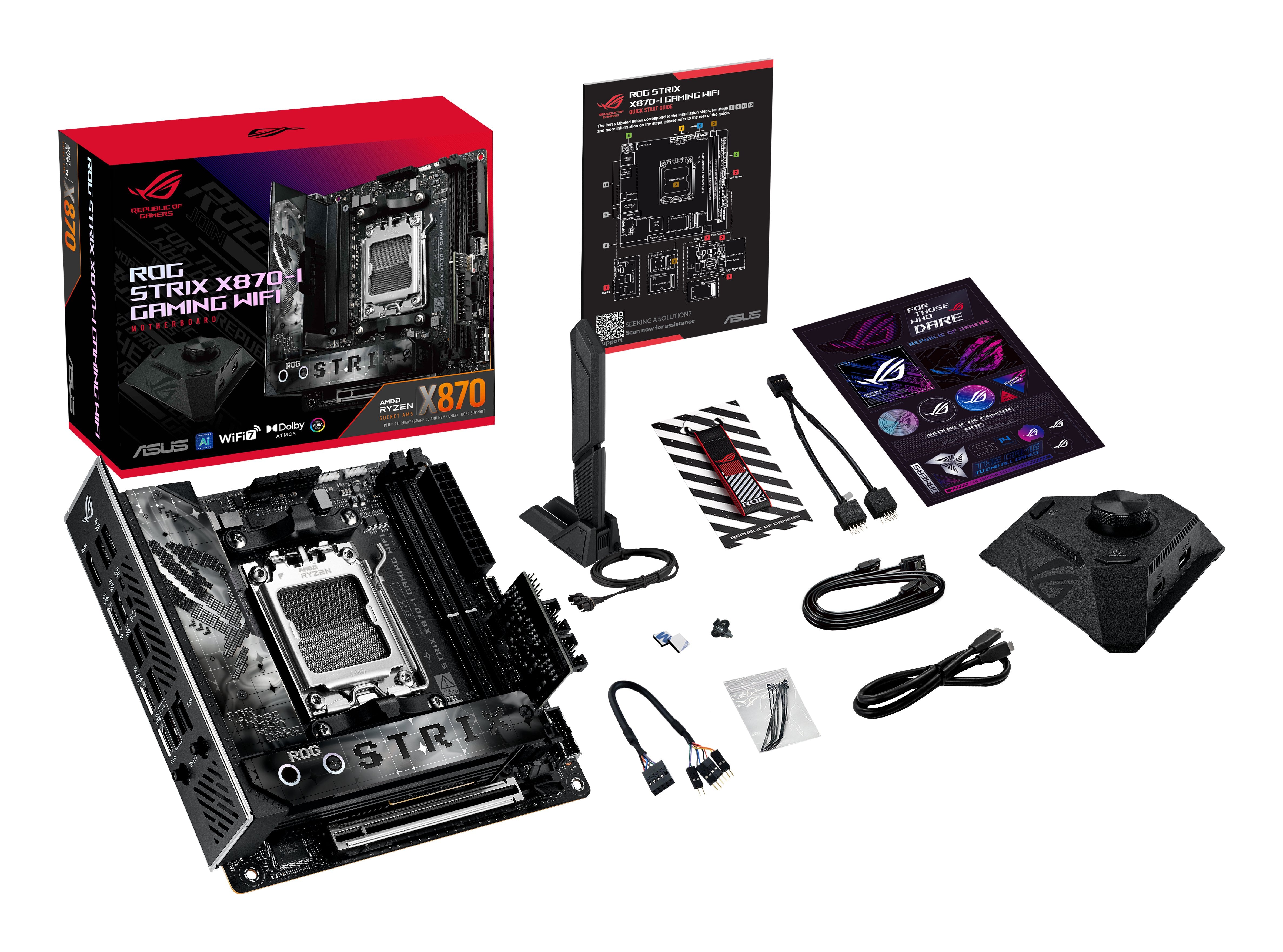 EAN 4711387740309 - ASUS ROG STRIX X870-I GAMING WIFI AMD X870 Zócalo AM5 mini ITX imagen 11