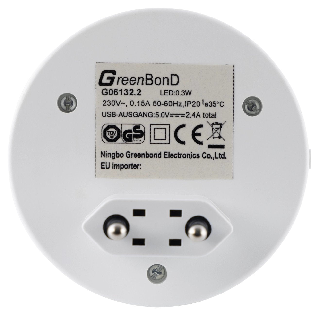 Rev Night Light Led Sensor 2x Usb-A