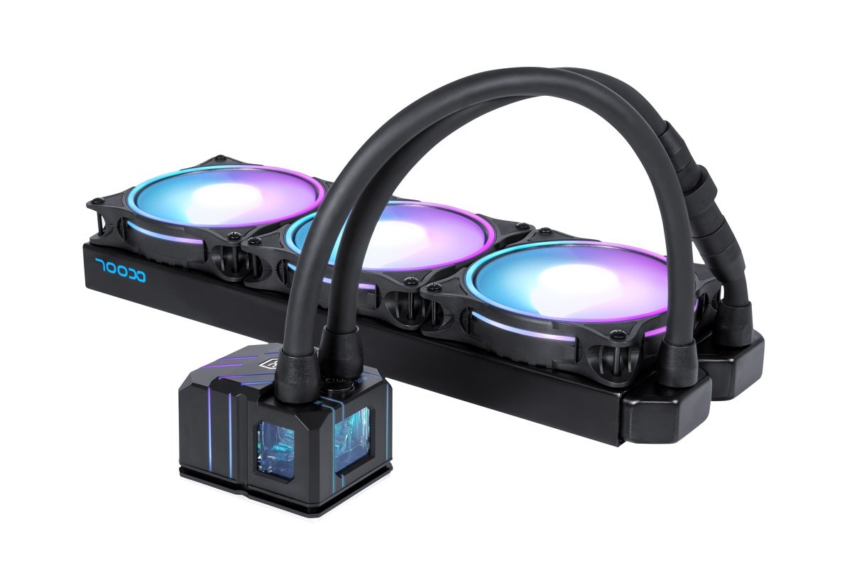 EAN 4250197117715 - Alphacool Eisbaer Pro Aurora 360 Procesador Sistema de refrigeración líquida todo en uno 12 cm Negro, Bla imagen 3