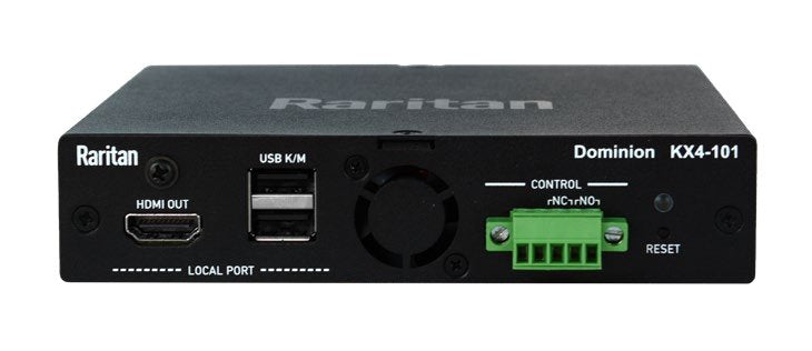 Raritan Kx Iv-101 Interruptor Kvm Montaje En Rack Negro
