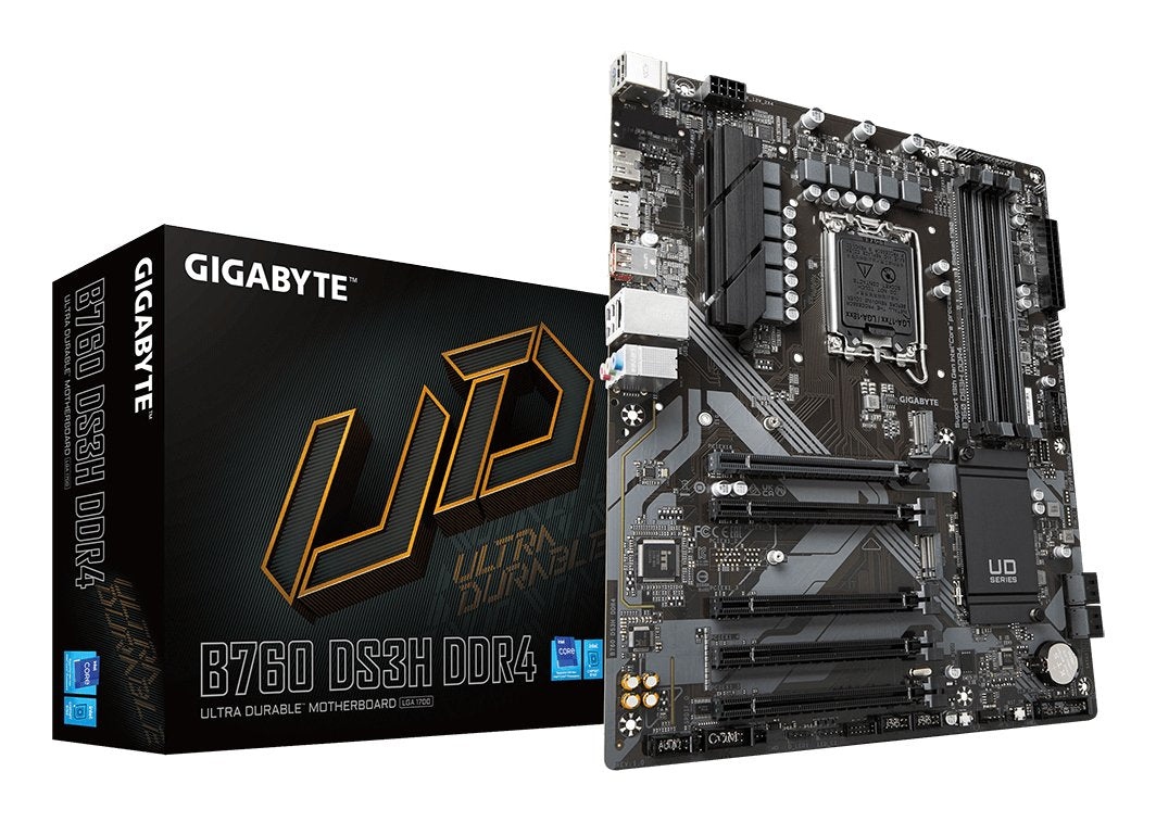 EAN 4719331850746 - GIGABYTE B760 DS3H DDR4 placa base Intel B760 Express LGA 1700 ATX imagen 1