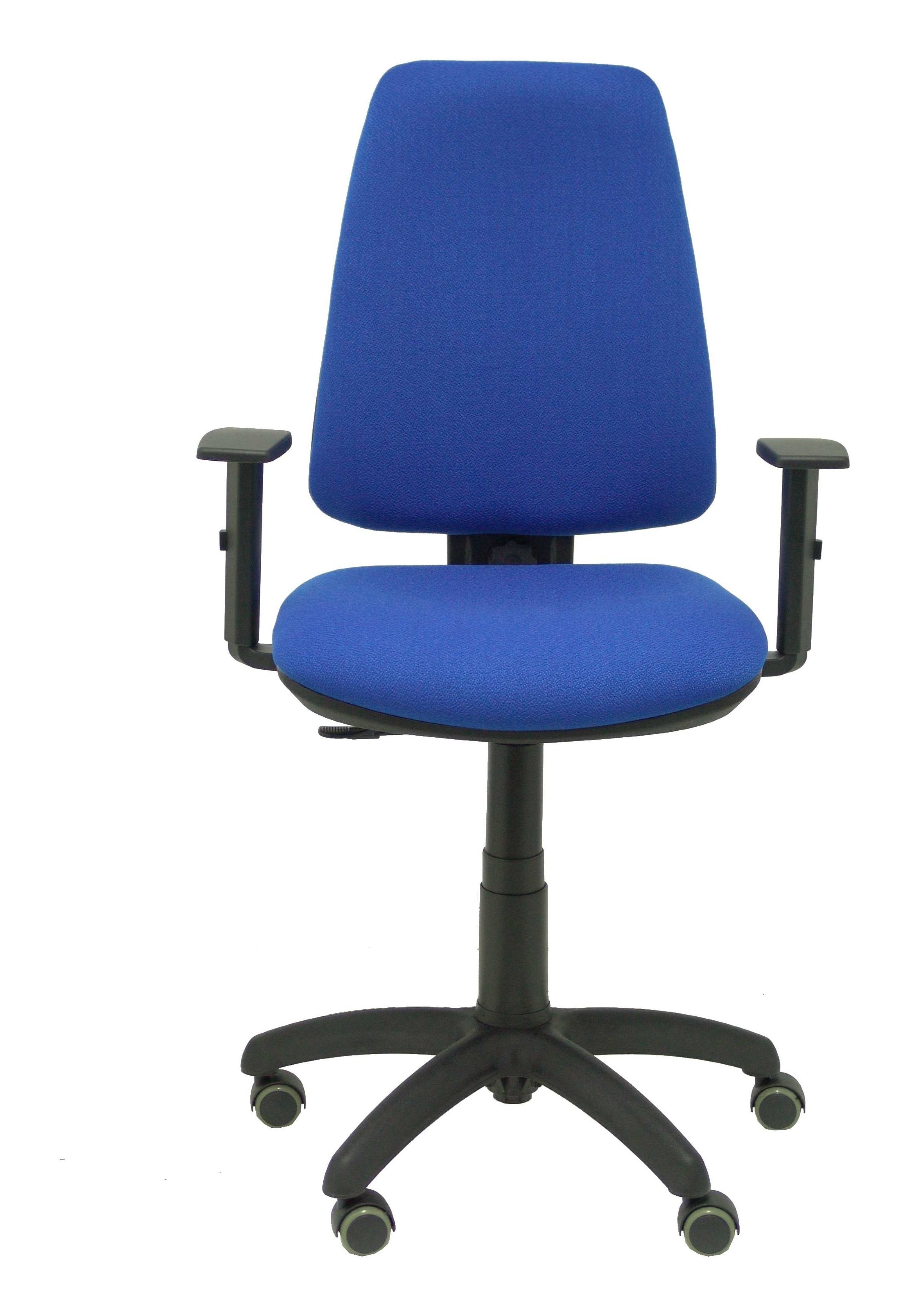 Silla Elche Cp Bali Azul Brazos Regulables Ruedas