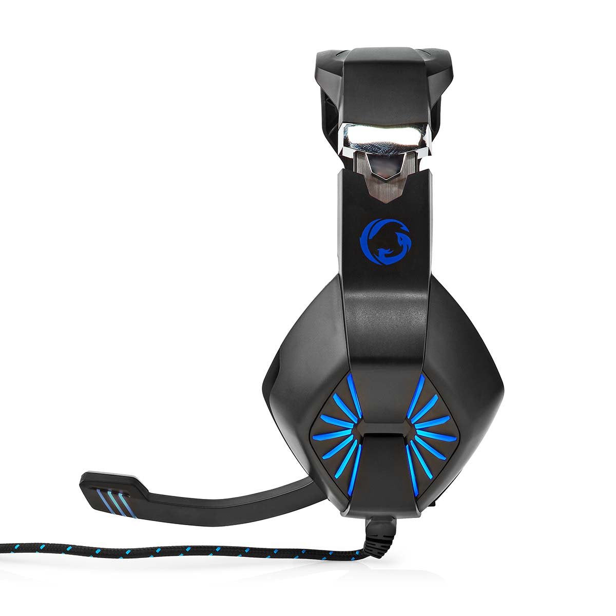 EAN 5412810411122 - Nedis GHST250BK auricular y casco Auriculares Alámbrico Diadema Juego USB tipo A Negro imagen 4