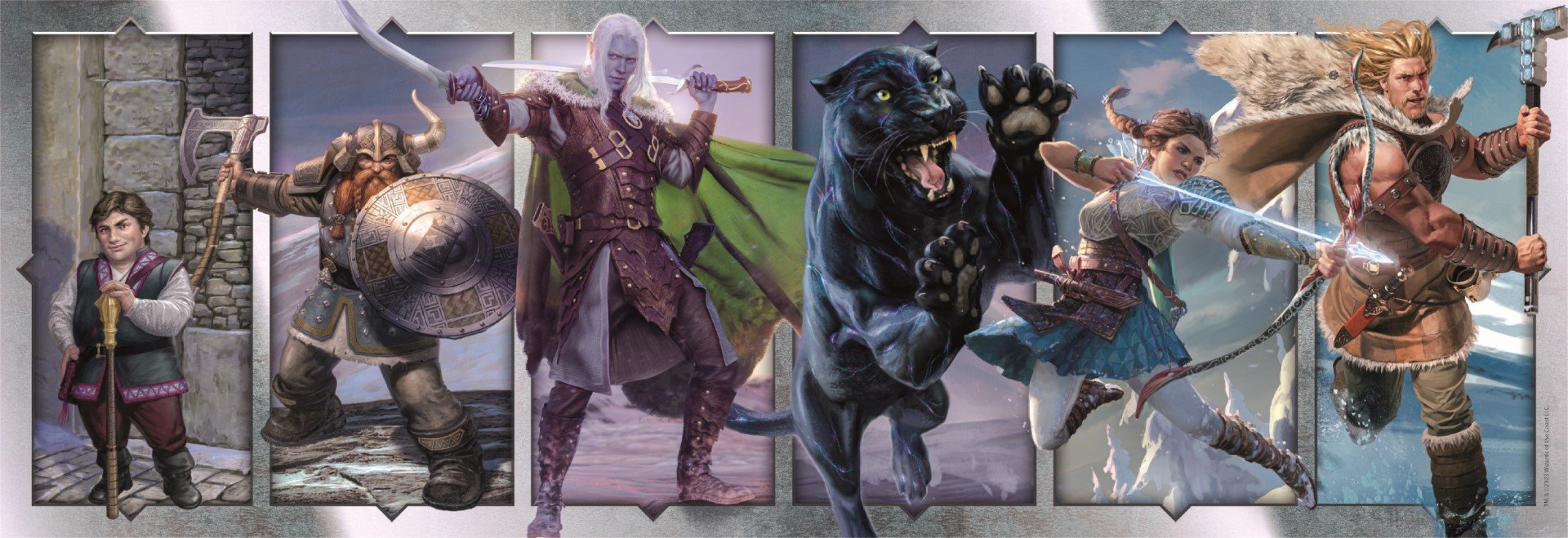 Puzzle Panorama Dungeons & Dragons 1000pzs