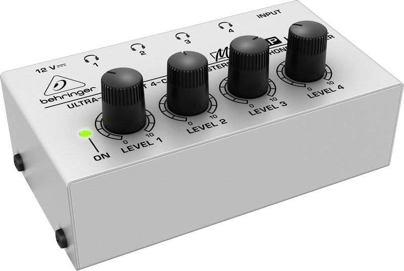 Behringer Ha400 Amplificador Para Audífono Negro, Gris